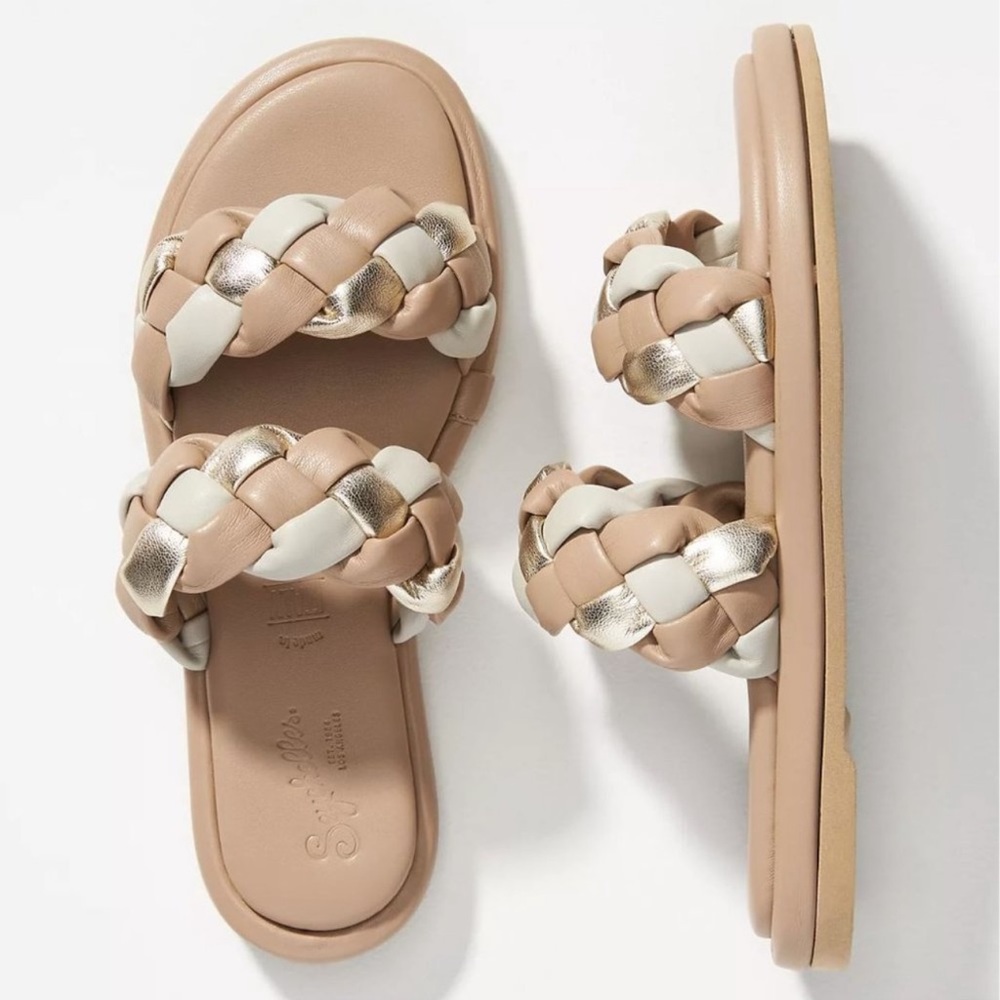 Seychelles Golden Coast Slides Size 8.5